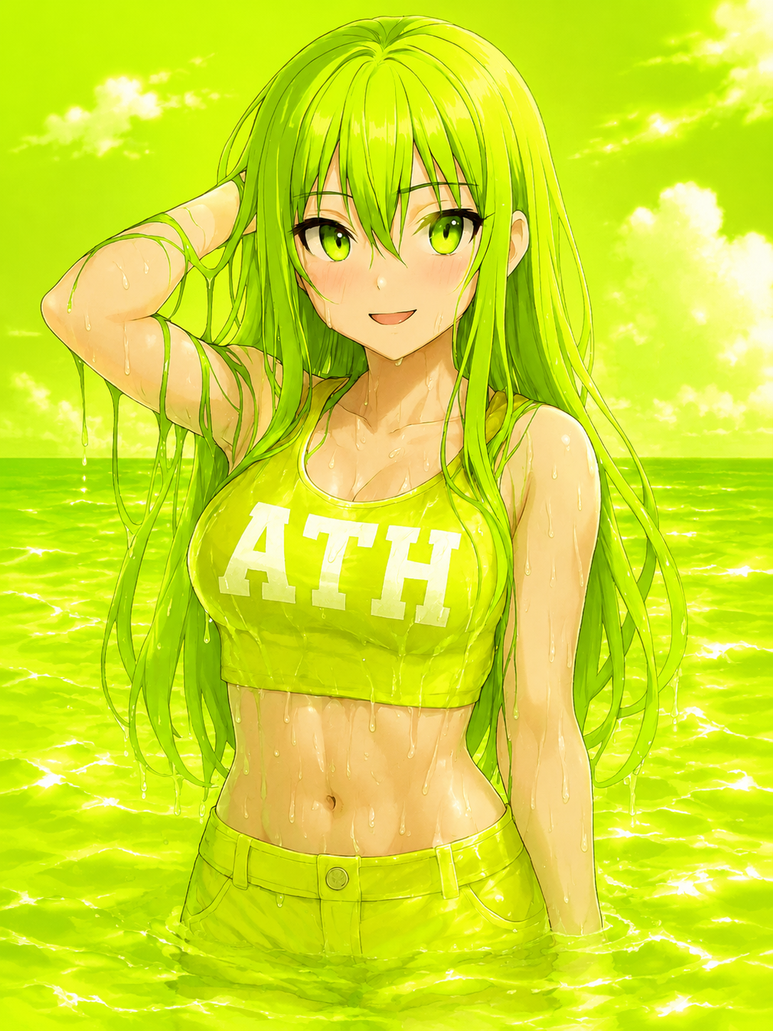Ath Girl portrait artwork