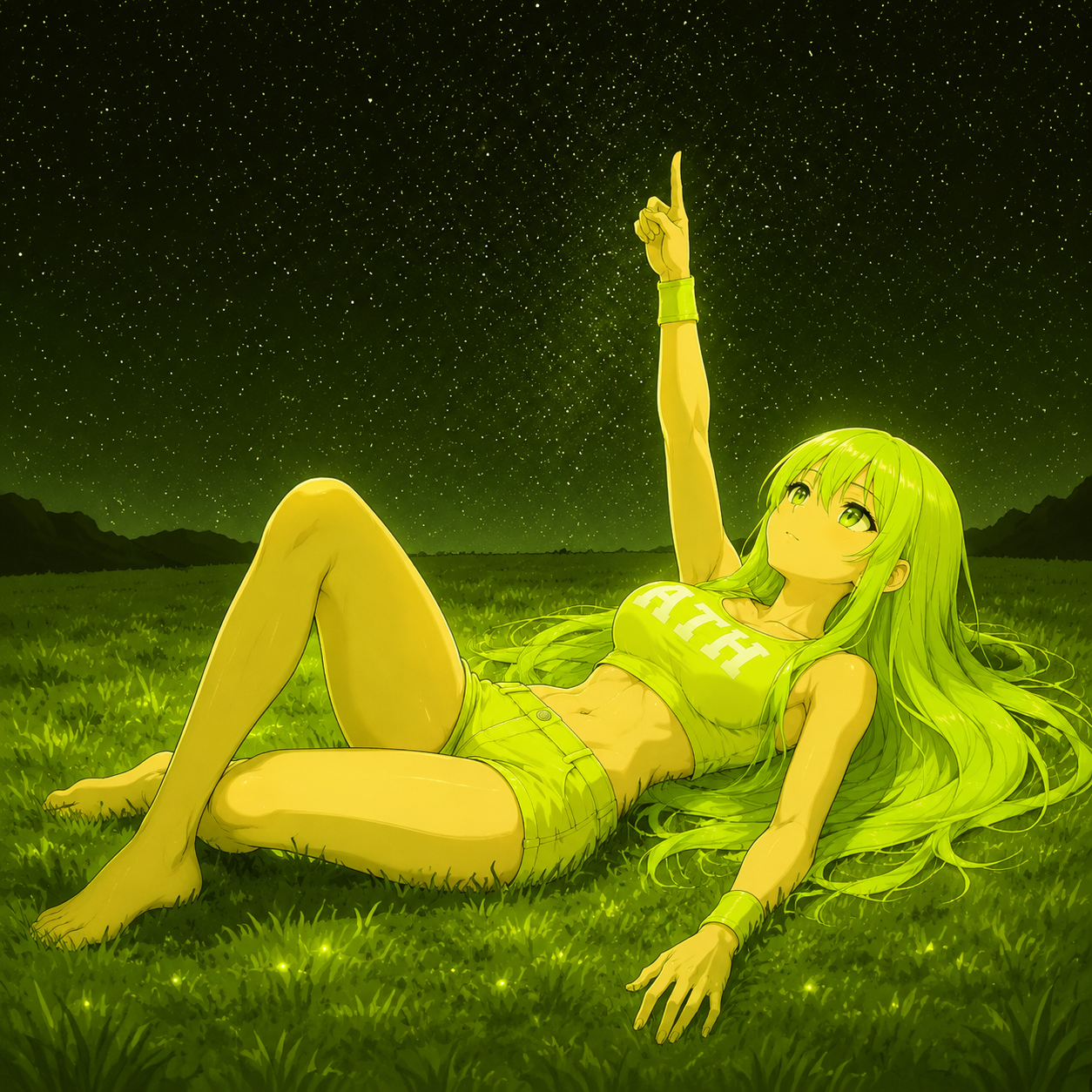 Ath Girl anime character