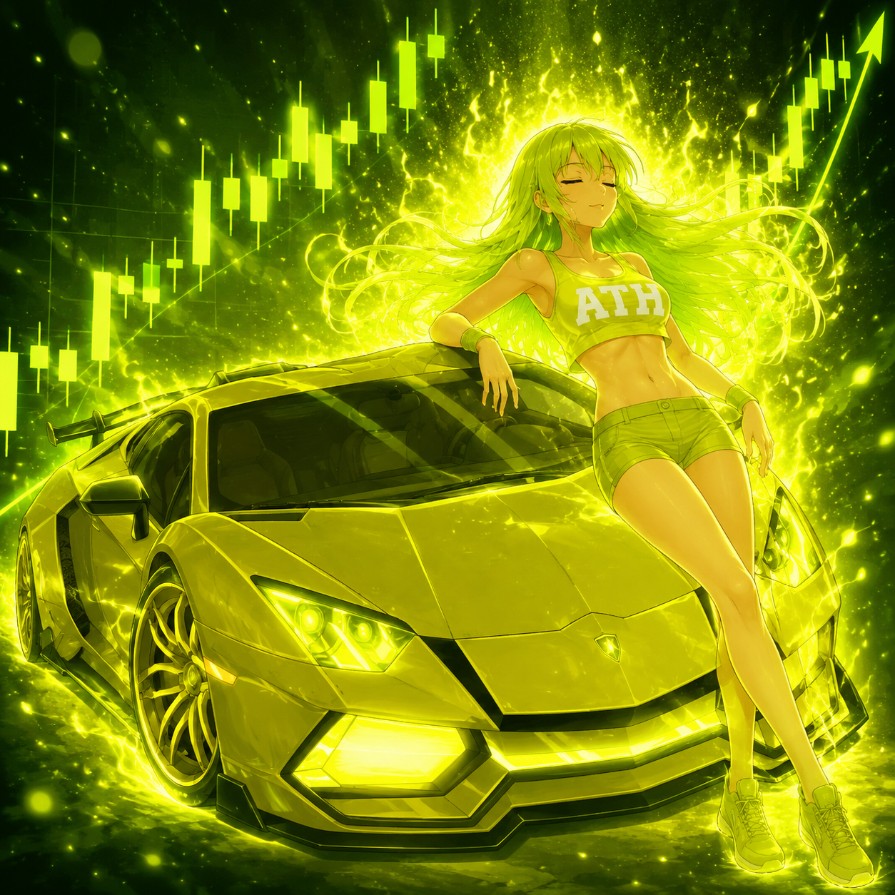 Cute Ath Girl illustration